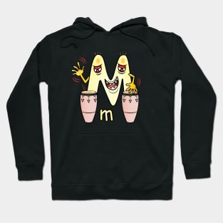 Funny Alphabet Lore Letter M Hoodie